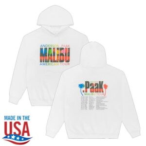 Anderson Paak Shop Merch Store Malibu American Tour Hoodie