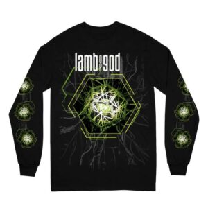 Lamb Of God Merch Store Into Oblivion Hexagon Long Sleeve