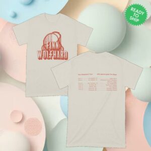 Finn Wolfhard Music Shop Merch Store Roller Coaster Spring 2025 Tour T-Shirt
