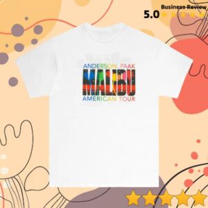 Anderson Paak Merch Store Malibu American Tour Tee