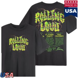 Rolling Loud Merch Store Rl 2026 Exclusive Line Up Tee