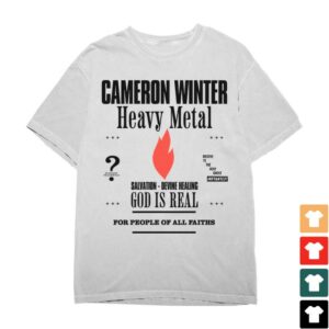 Cameron Winter Store Merch Heavy Metal Tee
