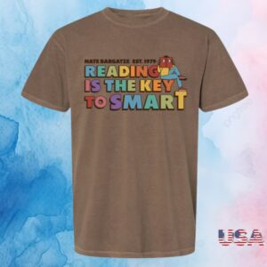 Nateland Store Merch Reading Is The Key Tee