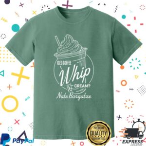 Nateland Store Merch Light Green Whip Cream Tee