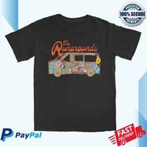 The Runarounds Merch Store 2026 The Minivan Tour Black T-Shirt