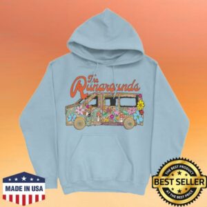 The Runarounds Merch Store Minivan Blue Hoodie