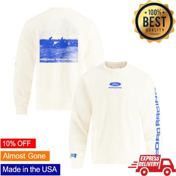 Ford Racing Sweatshirt Ford Racing Merch Store Ford Racing Since 1901 Retro Crewneck ...