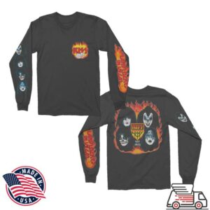 Kiss Online Shop Merch Store Kiss Army Est 1975 Longsleeve T-Shirt