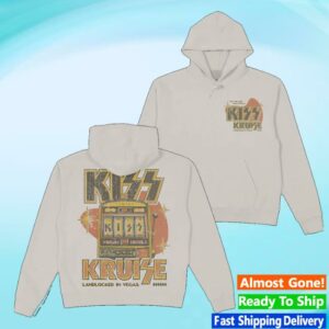 Kiss Online Shop Merch Store Landlocked In Vegas Day 2 Hoodie Sweatshirt
