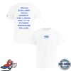 kenny Ford Racing Merch Store Ford Racing Mens White Back Graphic T Shirtaa