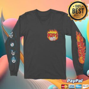 Kiss Merch Store Kiss Army Est 1975 Longsleeve T-Shirt