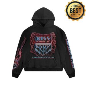 Kiss Merch Store Landlocked In Vegas Sweatshirt