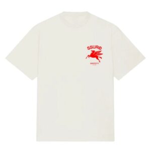 Ssur Store Merch Ssur Pegasus White T-Shirt
