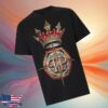 kenny Plein Store Merch Round Neck T Shirt Crown Stones uewpngu