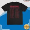 kenny Bruno Mars Store Merch Shop The Romantic Rose Teev