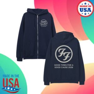 Foo Fighters Shop Merch Store Hope United Zip Hoodie