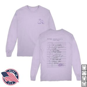 Mitski Store Merch Shop Library Stamp Long Sleeve Tee