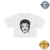 Bruno Mars Merch Store The Romantic Art Cropped Tee Black