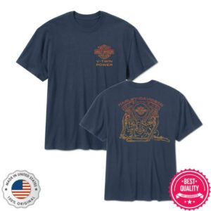 Harley Davidson Merch Store Shop H-D Engine Twins Short Sleeve Tee