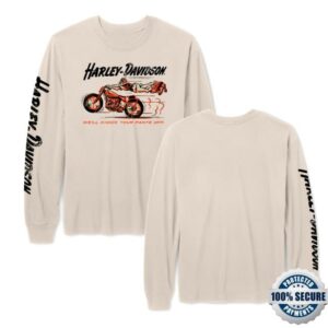 Harley Davidson Merch Store Shop H-D Knock Your Pants Off Long Sleeve Tee