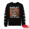 kenny Harley Davidson Merch Store Shop H D State Of Mind Long Sleeve Teee