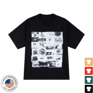Boiler Room Merch Store Video Collage T-Shirt Black