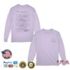kenny Mitski Merch Store Library Stamp Long Sleeve Tee Orchidaa