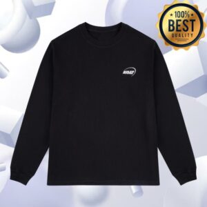 Boiler Room Merch Store Waffle Ls Top Black