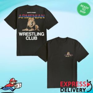 Santo Studio Merch Store Armenian Wrestling Tee