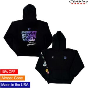 Unrivaled Merch Store Everyone Watches Women’s Sports X Unrivaled Hoodie Black