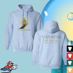 Yaelokre Merch Store Limited Edition Pinky Promise Blue Hoodie