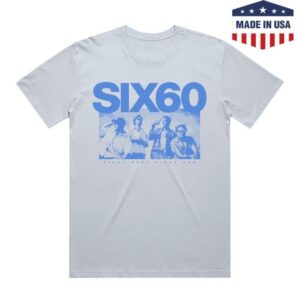 Six60 Store Merch Right Here Right Now Powder Blue Tee