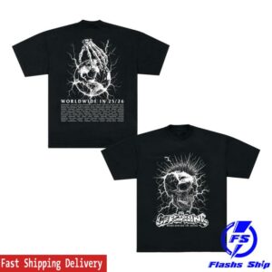 Offspring Store Merch Mohawk Skull 2026 Tour Tee