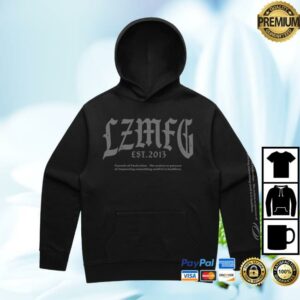 Lzmfg Merch Store Gothic Heavy Hoodie