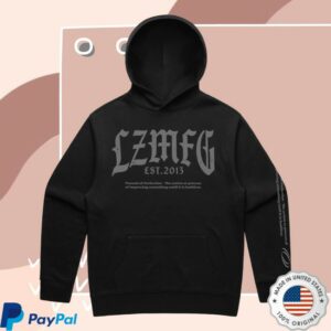 Lzmfg Store Merch Gothic Heavy Hoodie