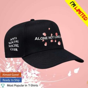 Anti Social Social Club Merch Store Assc Alone Not Lonely 5 Panel Snapback Cap