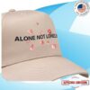 kenny Anti Social Social Club Merch Store Assc Alone Not Lonely 5 Panel Snapback Cap Khakiaa