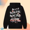 kenny Anti Social Social Club Merch Store Assc Alone Not Lonely Hoodiea