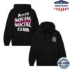 Anti Social Social Club Merch Store Assc Loved Hoodie Bone