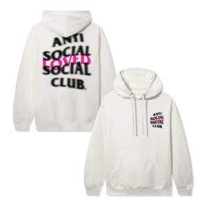 Anti Social Social Club Merch Store Assc Loved Hoodie Bone