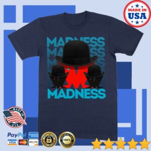 Madness Store Merch Bowler Hat T-Shirt Navy