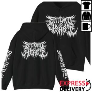 Stitched Up Heart Store Merch Death Metal Logo Pullover Hoodie