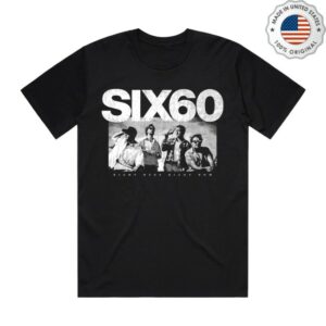 Six60 Store Merch Right Here Right Now Black Tee
