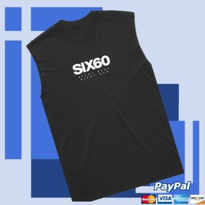 Six60 Store Merch Right Here Right Now Black Logo Singlet Tank Top
