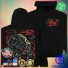 8Thwndr Store Merch Distortion Hoodie Black