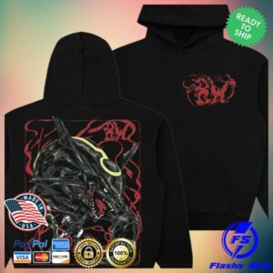 8Thwndr Store Merch Evolving Skies Hoodie Black V2