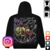 kenny 8thwndr store merch distortion hoodie black