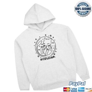 8Thwndr Store Merch Bubble Hoodie Grey