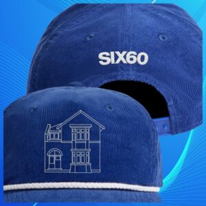 Six60 Store Merch Right Here Right Now Logo Cap Blue White