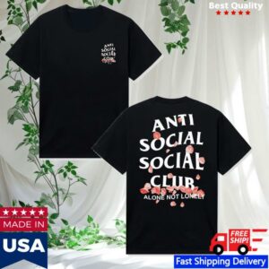 Antisocialsocialclub Shop Merch Store Assc Alone Not Lonely Tee